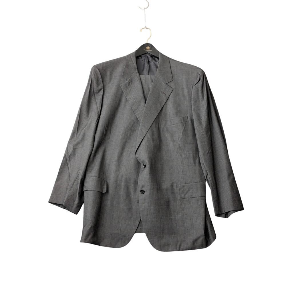 NWOT Vintage Oxxford Suit 100% Super Worsted Wool Prince Of Wales Check